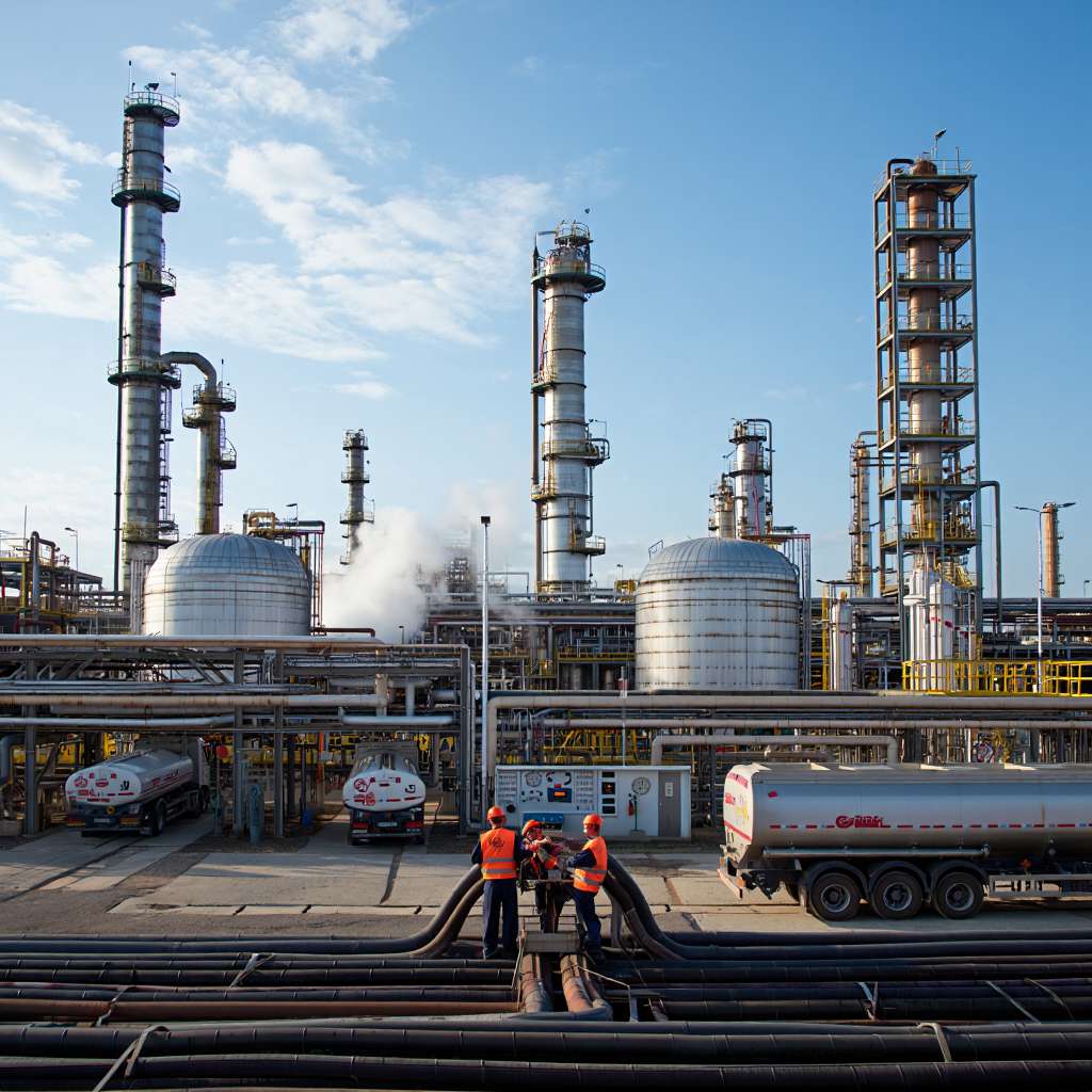 Petroleum product supply — sourcing, storage, and distribution